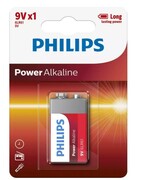 Philips Bateria Power Alkaline 9V 1szt. blister (LR61) Philips