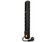 Acar Listwa zasilająca S10 1.5m 10 gniazd Czarna Acar