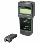 Gembird Cyfrowy tester kabli sieciowych, Cat 5E/6E, koncentryczne, telefoniczne Gembird