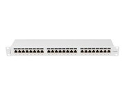 Lanberg Patchpanel 24 port 1U KAT6A EK. PPSA-1024-S Szary Lanberg