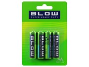 BLOW Bateria AA R06P Super Heavy Duty blister 4 sztuki BLOW