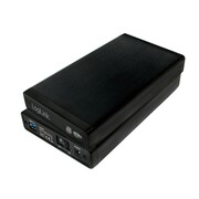LogiLink Zewnętrzna obudowa HDD 3.5 cala, SATA, USB3.0, Czarna Aluminiowa LogiLink