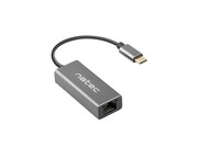 Natec Karta sieciowa Cricket USB-C 3.1 - RJ-45 1Gb na kablu Natec
