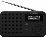 Sencor Radio cyfrowe DAB+,FM RDS, SRD 7210B Bluetooth 5.0 LCD Akumulator Sencor