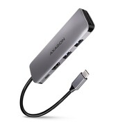 AXAGON HMC-5 Wieloportowy hub USB 5in1, 5Gbps, 2x USB-A, HDMI 4K/30Hz, SD/microSD, PD 100W, 20cm USB-C kabel AXAGON