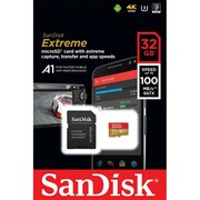 Karta pamięci MicroSDHC SanDisk Extreme 32GB (SDSQXAF-032G)