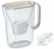 Brita Dzbanek filtrujący Style Essential 2.4l + 2 wkłady, piaskowy Brita