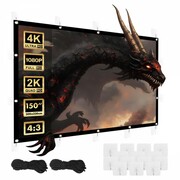 Maclean Ekran projekcyjny 150 cali 300x220cm, MC-168 Maclean