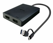 i-tec Adapter USB-A/USB-C Dual 4K/60 Hz HDMI Video i-tec