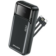 AWEI Powerbank PA-93 22,5W PD 20000mAh kable wbudowane AWEI