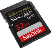 SanDisk Karta pamięci Extreme Pro SDHC 32GB 100/90 MB/s V30 UHS-I U3 SanDisk
