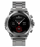 Garett Electronics Smartwatch Atom srebrny stalowy Garett Electronics