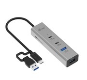 i-tec Uniwersalny metalowy ładujący HUB 2xUSB-C/2xUSB-A PD 85W i-tec
