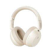 Baseus Słuchawki nauszne bluetooth 5.3 BASS 35 MAX beżowe Baseus