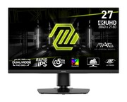 MSI Monitor 27 cali MAG 272URDF E16 UHD/FLAT/160Hz/czarny MSI