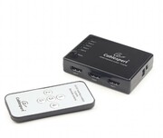 Gembird Przełącznik HDMI z pilotem - pięć nadajników jeden odbiornik Gembird