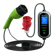 Qoltec Ładowarka do samochodu elektrycznego EV i hybryd | 11kW | 400V | CEE 16A | Wi-Fi | LCD | 5m Qoltec