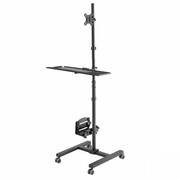Maclean Stand wózek do monitora CPU na kółkach MC-793 Maclean