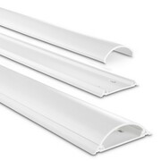 Hama Maskownica do kabli samoprzylepna 180c Biała Hama