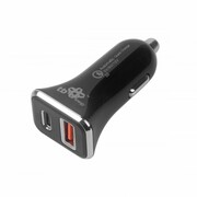 TB Ładowarka samochodowa uniwersalna USB A+C QC TB