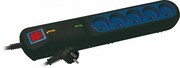 Lestar Listwa przeciwprzepięciowa LF-2005, 3L, 5m czarna Lestar