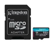 Kingston microSD Canvas Go Plus 512GB 170/90MB/S U3 SDCG3/512GB