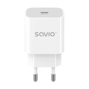 Savio Ładowarka sieciowa 20W LA-09 USB-C QC, PD 3.0 Savio