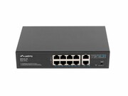 Lanberg Swich 8X100MB POE+/2X 1GB rack RSFE-8P-2GE-120 Lanberg