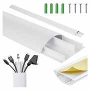 Maclean Listwa maskująca MC-814 W aluminiowa, Biała Maclean