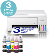 Epson Urządzenie wielofunkcyjne MFP ITS EcoTank L3356 color/A4/33ppm/USB/WLAN/3pl/4.1kg/biała Epson
