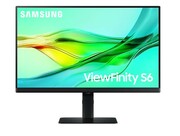 Samsung Monitor 24 cale ViewFinity S60UD IPS 2560x1440 WQHD 16:9 1xHDMI 2xDP(In+Out) 1xUSB-C 90W 3xUSB 3.0 LAN KVM 5ms PinP/PbyP 100Hz HAS+PIV płaski Samsung