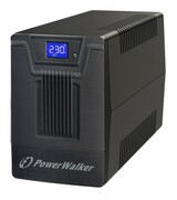 PowerWalker Zasilacz Line-Interactive 1000VA SCL 4xPL 230V, RJ11/45 IN/OUT, USB, LCD PowerWalker