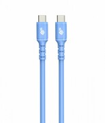 TB Kabel USB C - USB C 1m silikonowy niebieski TB
