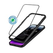 CRONG Szkło ochronne Anti-Bacterial 3D Armour Glass iPhone 14 Pro Max z ramką instalacyjną CRONG