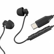 Hama Słuchawki dokanałowe Calm usb-c czarne Hama