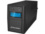 PowerWalker UPS LINE-INTERACTIVE 850VA 2X 230V PL OUT, RJ11 IN/OUT, USB, LCD PowerWalker