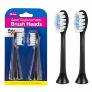 ProMedix Zestaw zapasowych szczoteczek 2szt. PromediX PR-740 B czarne ProMedix