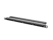 Lanberg Patch Panel 24 Port 0.5U Kat.5E czarny Lanberg
