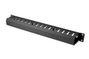Digitus Organizer kablowy, dukt 19'' 1U, W/40xG/70, czarny (RAL 9005) Digitus