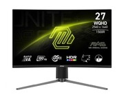 MSI Monitor MAG 27CQ6PF 27 cali/LED/QHD/Zakrzywiony/180Hz/Czarny MSI