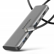 AXAGON HMC-5H Wieloportowy hub USB 5in1, 5Gbps, 3x USB-A, HDMI 4K/30Hz, PD 100W, 100cm USB-C kabel AXAGON