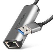 AXAGON ADE-25R Karta sieciowa 2.5 Gigabit Ethernet, Realtek 8156, USB-A 3.2 Gen 1, automatyczna instalacja, szara AXAGON