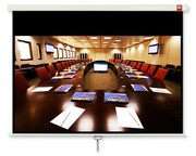 AVTek Ekran ścienny ręczny Cinema Pro 240 MG (16:9, 240x200cm, powierzchnia szara, matowa, SRC) AVTek