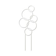 Podpórka do roślin 37,5 cm okręgi biała Form-Plastic FORM-PLASTIC