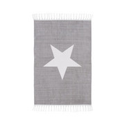 Dywan bawełniany Star siwy 60 x 90 cm Inspire INSPIRE