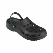 Chodaki-klapki ogrodowe męskie r.44 1CL czarne FLAME SHOES