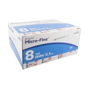 Strzykawki Embecta Micro-Fine 0,3 x 8mm 0,5ml - 10 szt Inne