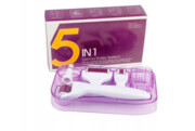 Derma Roller 5 w 1 - 4 głowice wymienne w zestawie Derma Roller