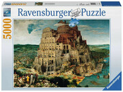 Ravensburger Polska Puzzle 5000 elementów Zburzenie Wieży Babel Ravensburger Polska Producent