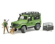 BRUDER Pojazd Land Rover Defender z figurką leśnika i psem BRUDER Producent